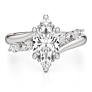 Montauk Lab-Grown Diamond Ring - Detail View - Vowmira lab-grown diamond jewelry