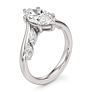 Montauk Lab-Grown Diamond Ring - Side View - Vowmira lab-grown diamond jewelry