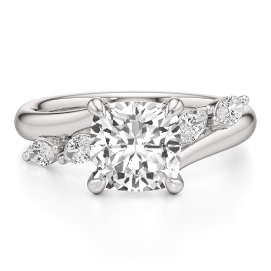 Montauk Lab-Grown Diamond Ring - Main View - Vowmira lab-grown diamond jewelry