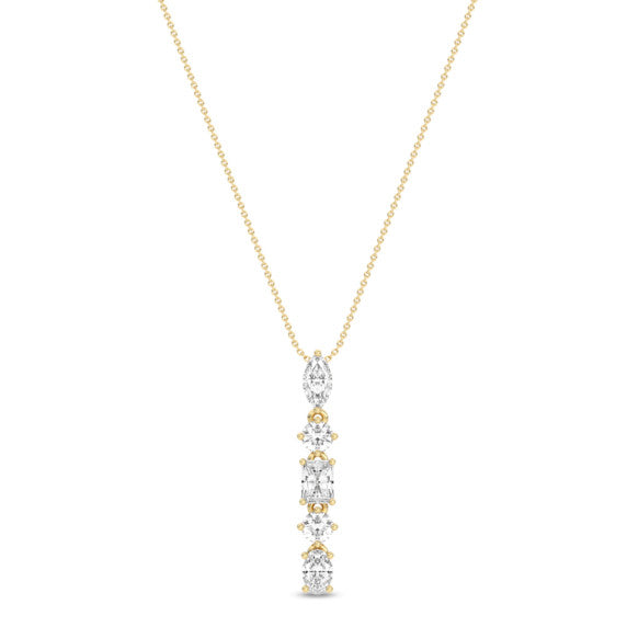 Pentavia Lab-Grown Diamond Pendant - Main View