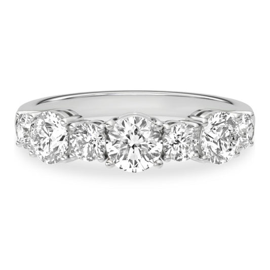Victoria Lab-Grown Diamond Band - Main View - Vowmira lab-grown diamond jewelry