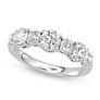 Victoria Lab-Grown Diamond Band - Side View - Vowmira lab-grown diamond jewelry