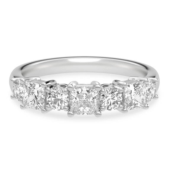 Lara Lab-Grown Diamond Band - Main View - Vowmira lab-grown diamond jewelry