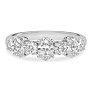Heidi Five-Stone Lab-Grown Diamond Band - View 2 - Vowmira lab-grown diamond jewelry