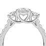 Harmony Oval Lab-Grown Diamond Ring - Detail View
