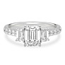 Harmony Emerald Lab-Grown Diamond Ring - View 2