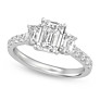 Harmony Emerald Lab-Grown Diamond Ring - Detail View - Vowmira lab-grown diamond jewelry