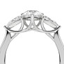 Odyssey Pear Lab-Grown Diamond Ring - Side View - Vowmira lab-grown diamond jewelry