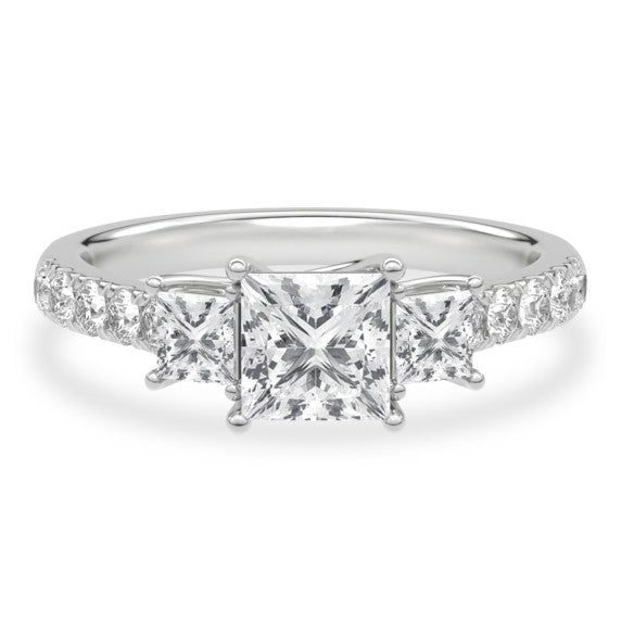 Harmony Princess Lab-Grown Diamond Ring - Main View