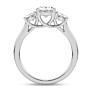 Odyssey Oval Lab-Grown Diamond Ring - Side View