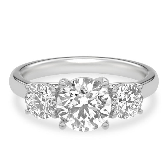 Odyssey Round Lab-Grown Diamond Ring - Main View