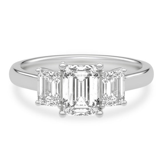 Odyssey Emerald Lab-Grown Diamond Ring - Main View