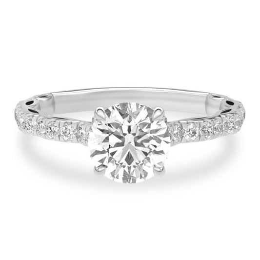 Amber Lab-Grown Diamond Ring - Main View - Vowmira lab-grown diamond jewelry