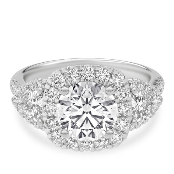 Candace Lab-Grown Diamond Ring - Main View - Vowmira lab-grown diamond jewelry
