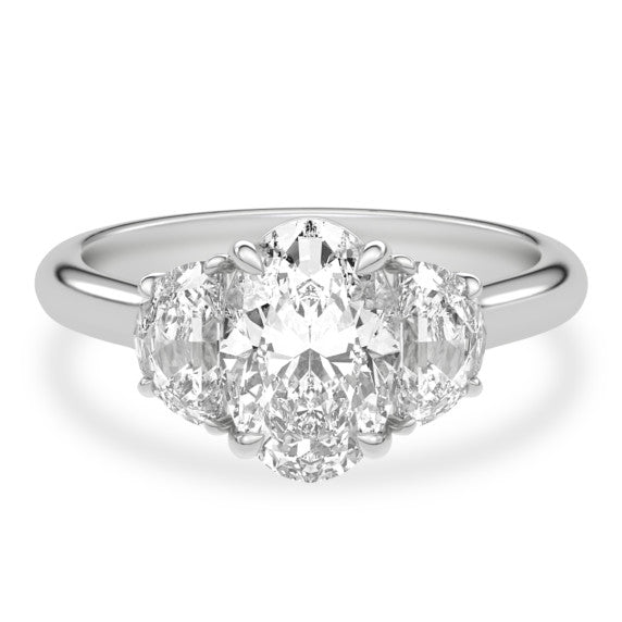Dawn Lab-Grown Diamond Ring - Main View - Vowmira lab-grown diamond jewelry