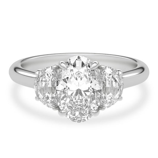 Dawn Lab-Grown Diamond Ring - Main View - Vowmira lab-grown diamond jewelry