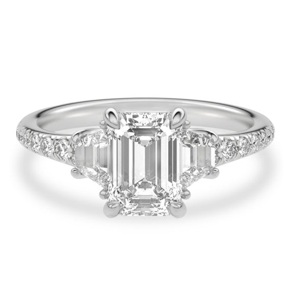 Tracy Lab-Grown Diamond Ring - Main View - Vowmira lab-grown diamond jewelry