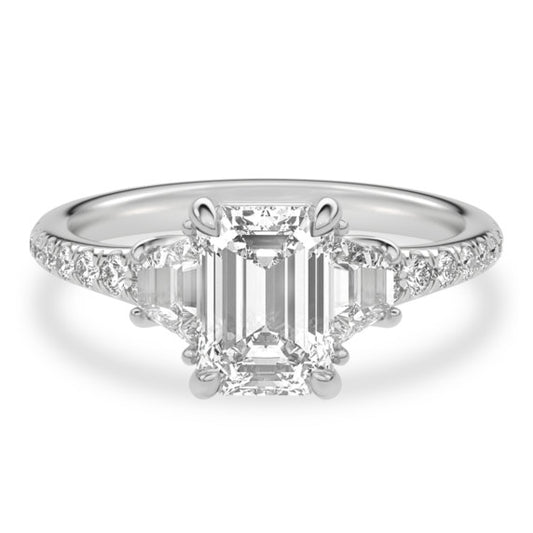 Tracy Lab-Grown Diamond Ring - Main View - Vowmira lab-grown diamond jewelry