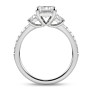 Tracy Lab-Grown Diamond Ring - Side View - Vowmira lab-grown diamond jewelry