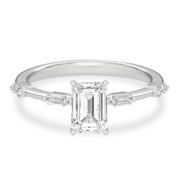 Avril Lab-Grown Diamond Ring - Main View - Vowmira lab-grown diamond jewelry