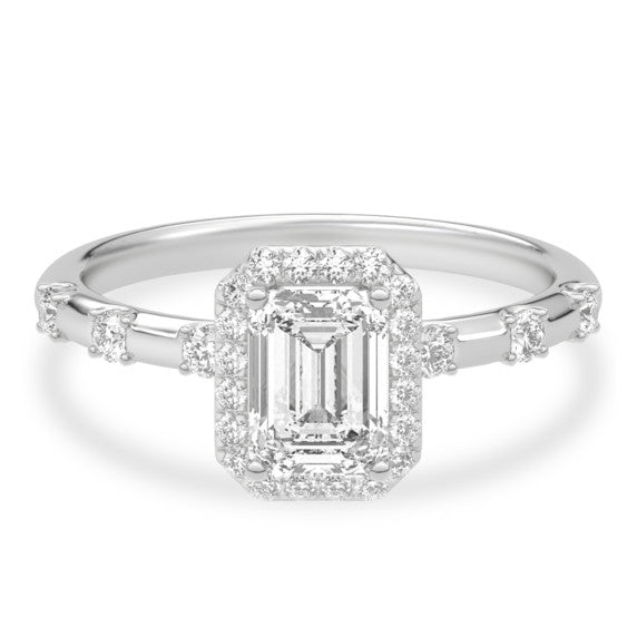 Mandy Lab-Grown Diamond Ring - Main View - Vowmira lab-grown diamond jewelry