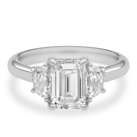 Dawn Lab-Grown Diamond Ring - Main View - Vowmira lab-grown diamond jewelry