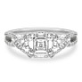 Suzanne Lab-Grown Diamond Ring - View 2 - Vowmira lab-grown diamond jewelry