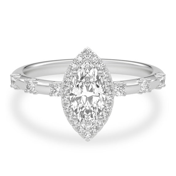 Mandy Lab-Grown Diamond Ring - Main View - Vowmira lab-grown diamond jewelry