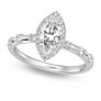 Mandy Lab-Grown Diamond Ring - Side View