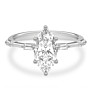 Avril Lab-Grown Diamond Ring - Detail View - Vowmira lab-grown diamond jewelry