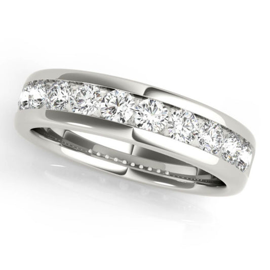 Nico Lab-Grown Diamond Band - Main View - Vowmira lab-grown diamond jewelry