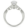Fiddlehead Lab-Grown Diamond Ring - Side View