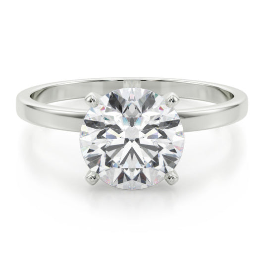 Julia Cushion Cut Lab-Grown Diamond Ring - Main View - Vowmira lab-grown diamond jewelry