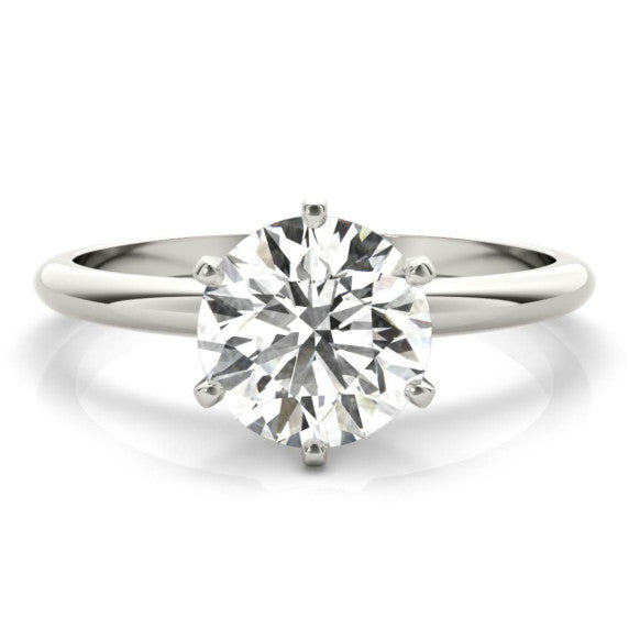 Sylvie Lab-Grown Diamond Ring - Main View - Vowmira lab-grown diamond jewelry