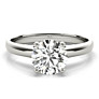 Alicia Lab-Grown Diamond Ring - Side View - Vowmira lab-grown diamond jewelry
