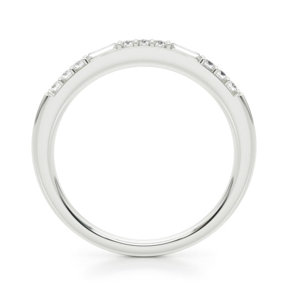 Janie Lab-Grown Diamond Band - Detail View - Vowmira lab-grown diamond jewelry