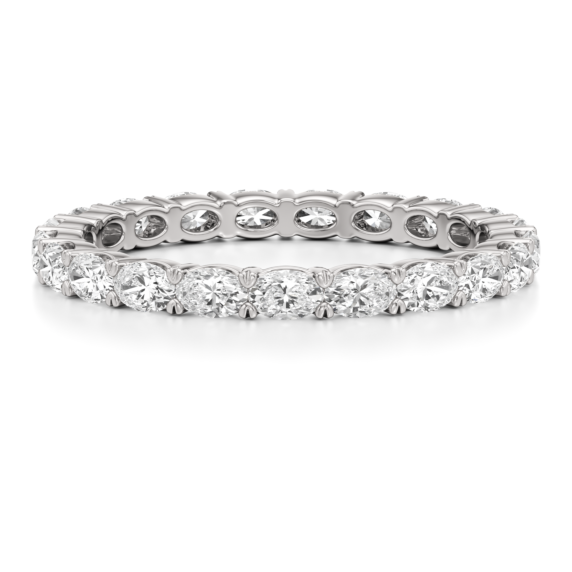1 - 3 ct. Oval East-West Eternity Lab-Grown Diamond Band - Main View