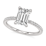 Allona Lab-Grown Diamond Ring - Side View