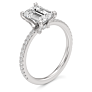 Allona Lab-Grown Diamond Ring - Detail View - Vowmira lab-grown diamond jewelry