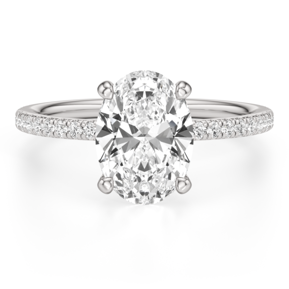 Allona Lab-Grown Diamond Ring - Main View - Vowmira lab-grown diamond jewelry