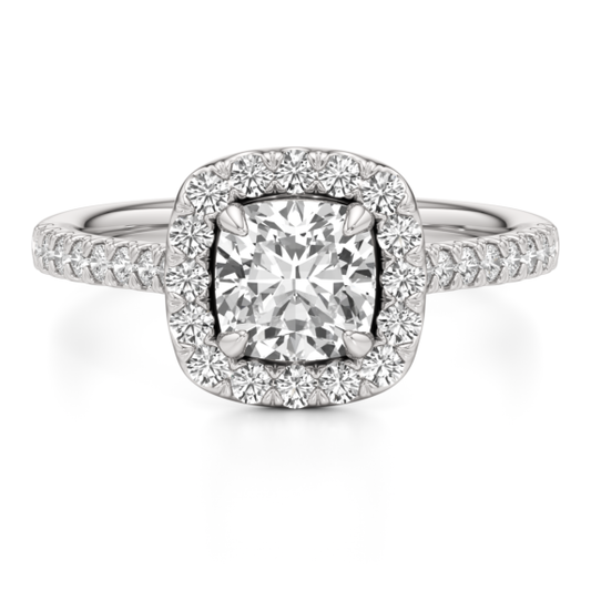 Indigo Lab-Grown Diamond Ring - Main View - Vowmira lab-grown diamond jewelry