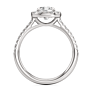 Indigo Lab-Grown Diamond Ring - Detail View - Vowmira lab-grown diamond jewelry
