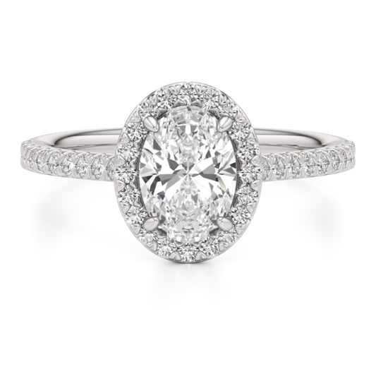 Vala Lab-Grown Diamond Ring - Main View - Vowmira lab-grown diamond jewelry