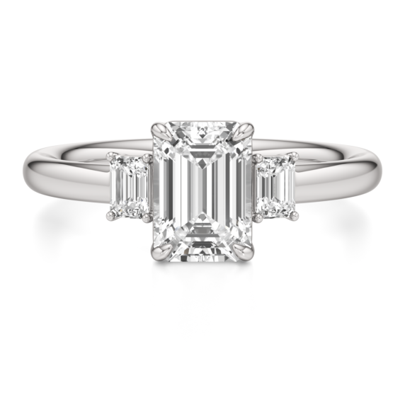 Electra Lab-Grown Diamond Ring - Main View - Vowmira lab-grown diamond jewelry