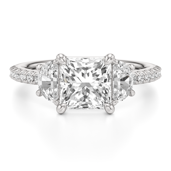 Newport Lab-Grown Diamond Ring - Main View - Vowmira lab-grown diamond jewelry