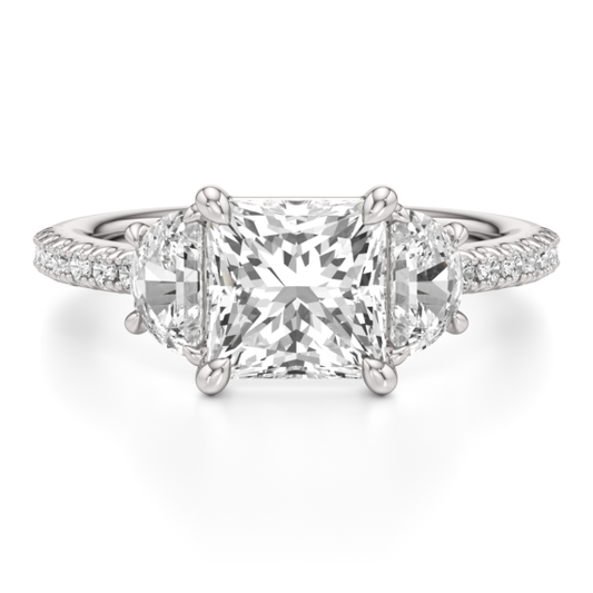 Newport Lab-Grown Diamond Ring - Main View - Vowmira lab-grown diamond jewelry