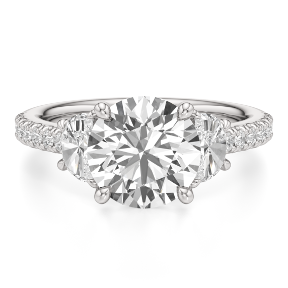 Newport Lab-Grown Diamond Ring - Main View - Vowmira lab-grown diamond jewelry