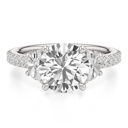 Newport Lab-Grown Diamond Ring - Main View - Vowmira lab-grown diamond jewelry