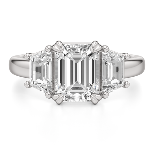 Salome Lab-Grown Diamond Ring - Main View - Vowmira lab-grown diamond jewelry