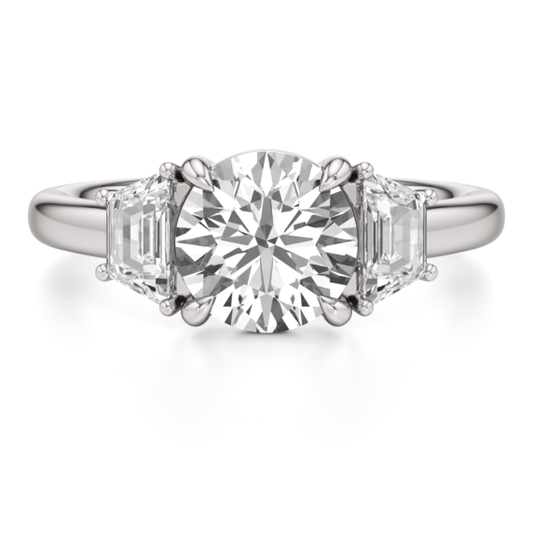 Salome Lab-Grown Diamond Ring - Main View - Vowmira lab-grown diamond jewelry